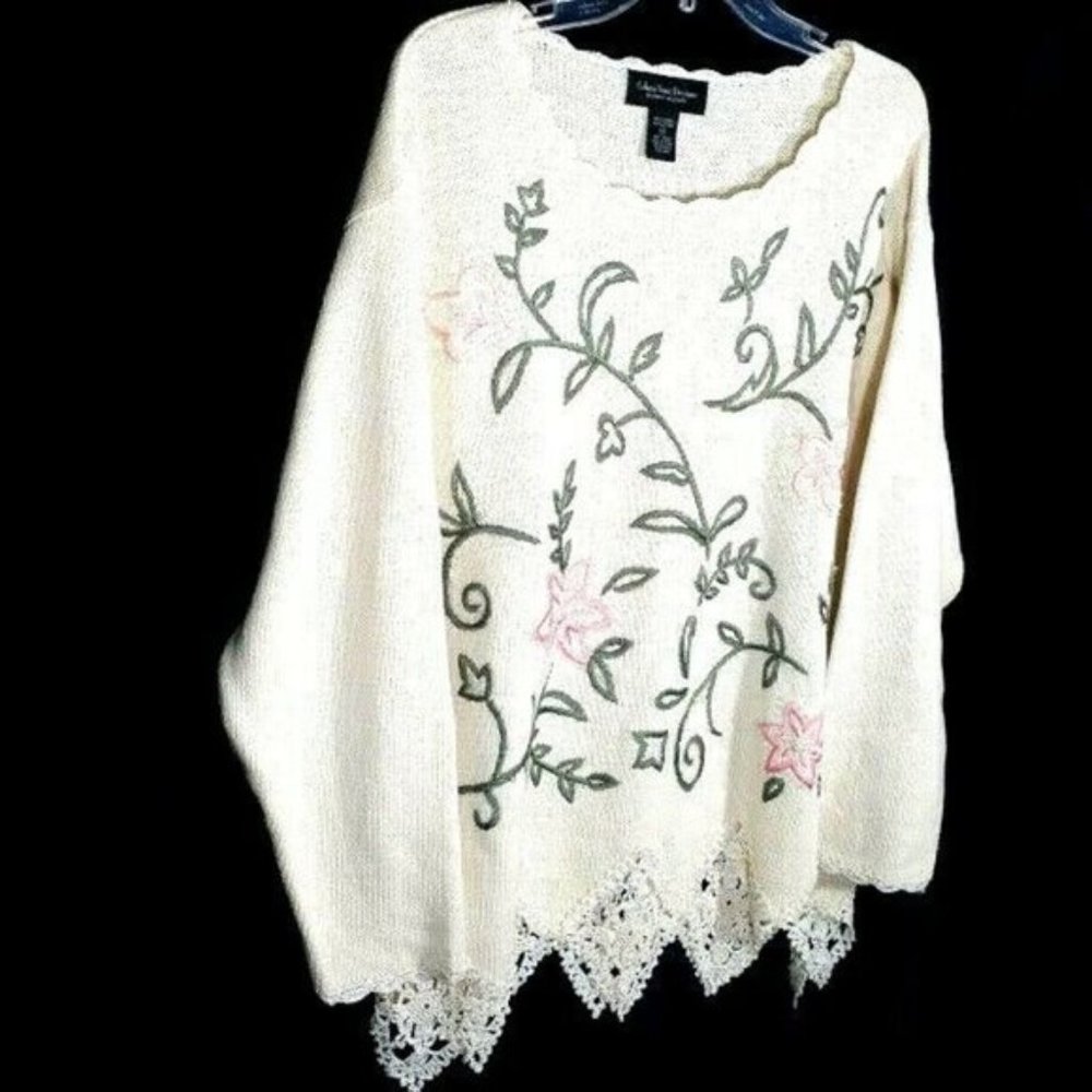 Celina Yang Designs knitwear Ramie sweater top
